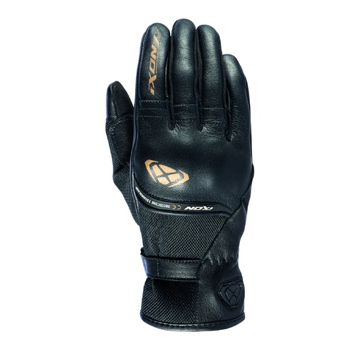 Ixon RS Shine 2 Black/Gold Womens Gloves [Size:XS]