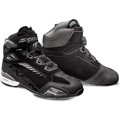 Ixon Bull Vented Black/Grey Boots [Size:41]