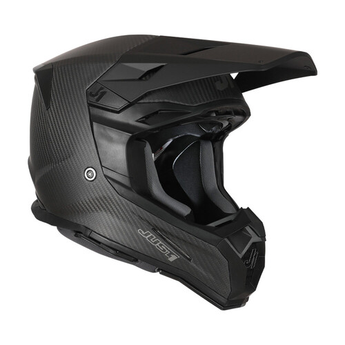 Just1 J22 Solid Carbon/Matte Black Helmet [Size:XS]