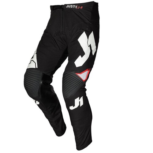 Just1 Racing J-Flex Aria Black/White Pants [Size:30]