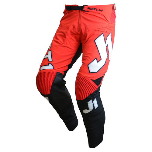 Just1 Racing J-Flex Adrenaline Red/White/Black Pants [Size:28]