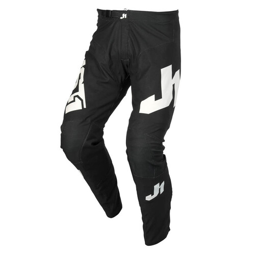 Just1 Racing J-Essential Solid Black Youth Pants [Size:20]