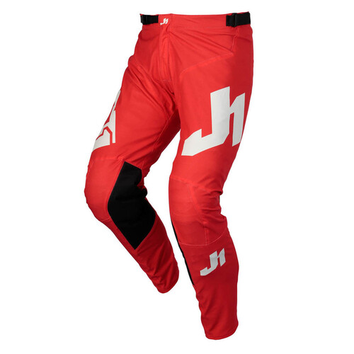 Just1 Racing J-Essential Solid Red Youth Pants [Size:20]