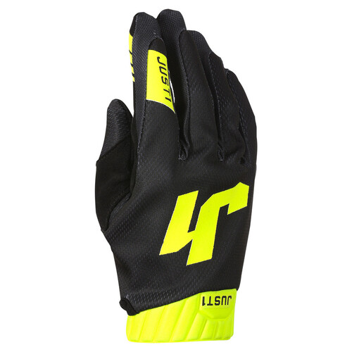Just1 J-Flex 2.0 Black/Fluro Yellow Gloves [Size:XS]