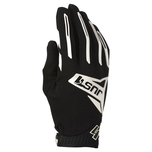 Just1 J-Force 2.0 Black/White Gloves [Size:XS]