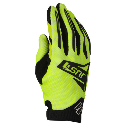 Just1 J-Force 2.0 Fluro Yellow/Black Gloves [Size:XS]
