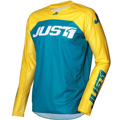 Just1 Racing J-Force Terra Blue/Yellow Jersey [Size:XS]