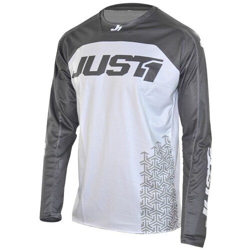 Just1 Racing J-Force Terra White/Grey Jersey [Size:XS]