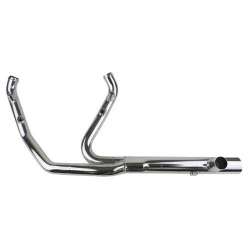 Khrome Werks KW200100 Hide-Away Performance Headers w/2.5" Collector Chrome for Touring 17-Up