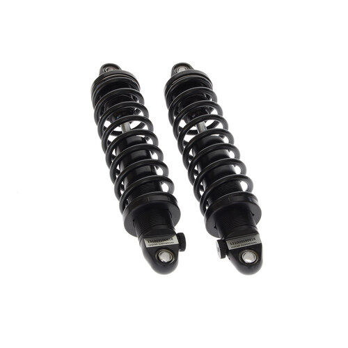 Legend LEG-1310-0959 REVO-A Series 13" Adjustable Rear Shock Absorbers Black for Touring 99-Up