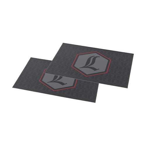 Legend Air Suspension ARC Reservoir Canister Decals Red (Pair)
