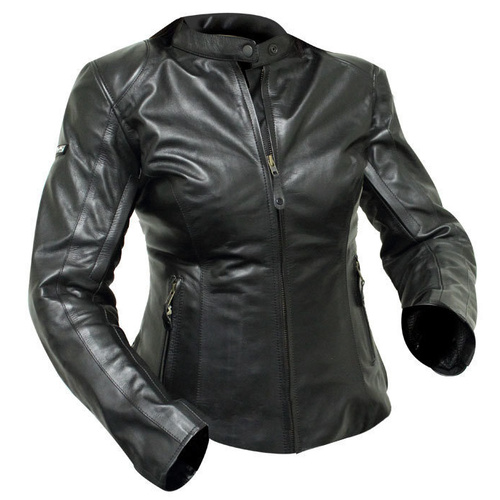 Rjays Spirit Black Leather Jacket [Size:XS]