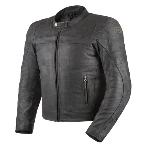 Rjays Calibre II Black Leather Jacket [Size:SM]