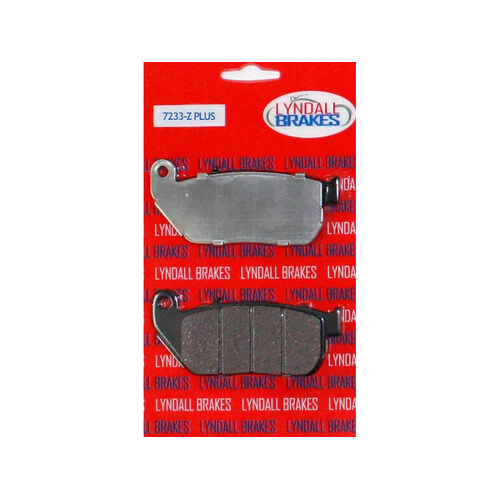 Lyndall Racing Brakes LRB-7233-Z Z-Plus Brake Pads for Front on Sportster 04-13