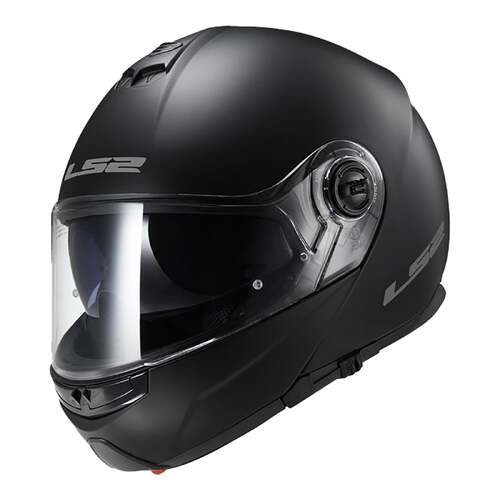 LS2 FF325 Strobe Flip Front Matte Black Helmet [Size:XS]