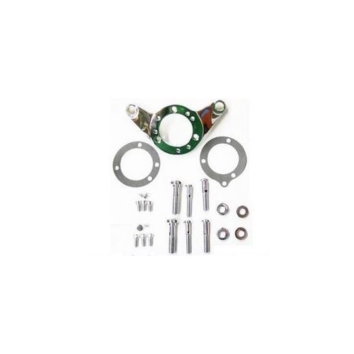 DNA Specialty M-BB-2004 Air Cleaner Support Mount Bracket Chrome 2008-UP FL & BREAKOUT WITH FUEL INJECTED CARB Fits Harley Davidson