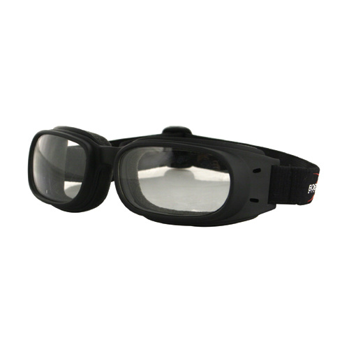 Bobster Piston Goggles Clear Lens 100% UVA / UVB BPIS01C