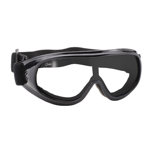CHIX GOGGLE BLACK FRAME WITH CLEAR LENS MFG#6815