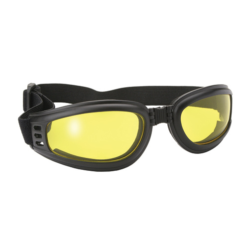 Bobster Eyewear MFG#45212 Cruiser / Nomad Goggles w/Yellow Lens
