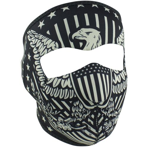 Zanheadgear Full Face Neoprene Mask Vintage Eagle