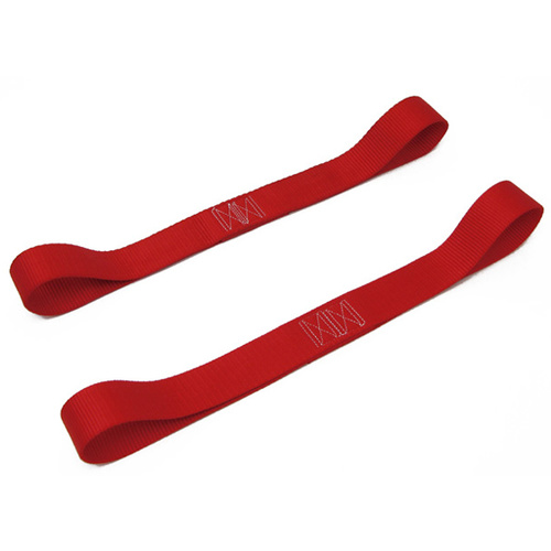 RED NYLON SOFT-TIES 18"LONG X 1-1/2 "WIDE SAFELY HOLDS 600 LBSMFG#4219