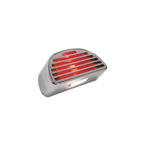 V-Factor 11222 Chrome Taillight w/Turn Signals for all Custom use 