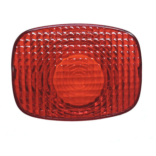 V-Factor 11728 Red OE Style taillight Lens Fits Big Twin 1973-99 Sportster 1973-98 (Exc Fxdwg 1993)