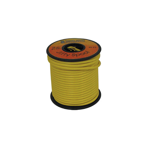 ELECTRICAL WIRE YELLOW 18 GAUGE ST RANDED COPPER W/PVC JACKET45' ROLL