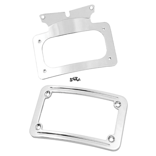CURVED LICENSE PLATE FRAME,CP TOURING MODELS 2010/LATER* RPLS HD 67900008