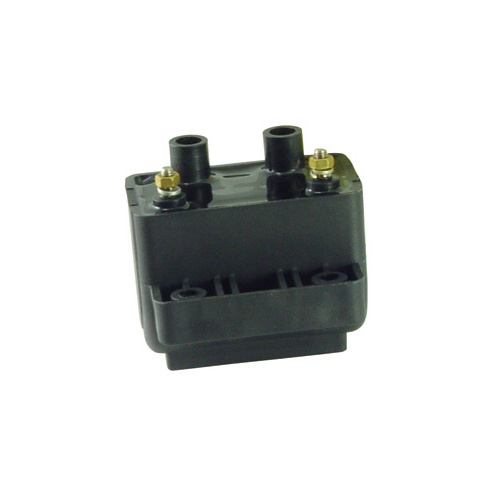 V-Factor 16077 Black Ignition Coil Suit All Models with Points Fits Big Twin & Sportster 1965-79 Oem 31609-65a