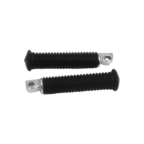 V-Factor 24219 Extended Footpegs with Black Rubber & Male Mount Universal Use fits Custom Applications Sold Pair