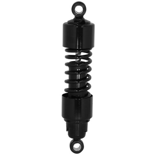 Power House 29040 Black Premium Shock Absorbers 11" eye to eye for Big Twin Models 4 Speed 73-86 (Except Softail)