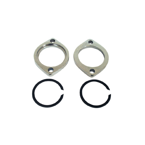 V-Factor 95107 Exhaust Pipe Clamp & Retaining Ring Kit Suit 84-Up Evo Big Twin XL & Twin Cam