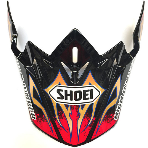 Shoei Replacement Peak for VFX-W Helmet Taka TC-1 Red