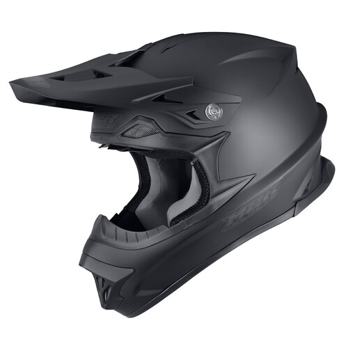 M2R EXO Semi-Flat Matte Black Helmet [Size:XS]
