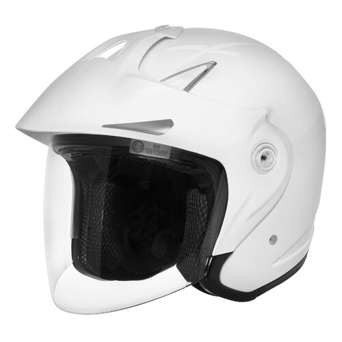 DriRider Freedom Touring White Helmet [Size:SM]