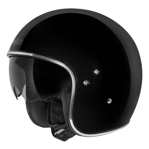 DriRider Highway Black Helmet [Size:XS]
