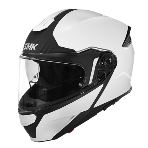 SMK Gullwing White Helmet [Size:XS]