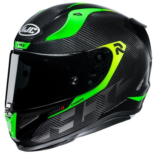 HJC RPHA 11 Carbon Bleer MC-4H Helmet [Size:2XL]