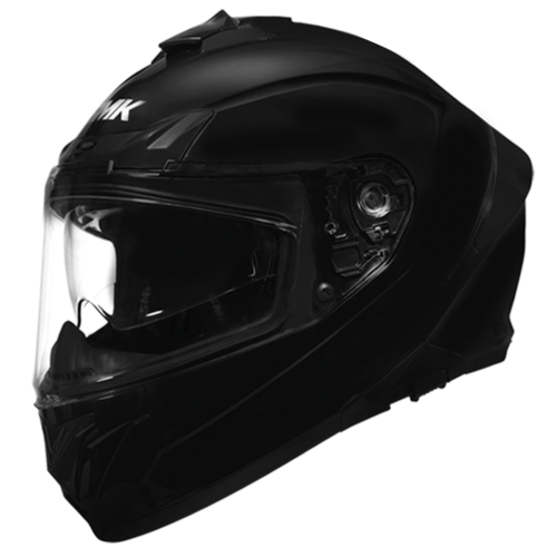 SMK Typhoon Matte Black MA200 Helmet [Size:MD]