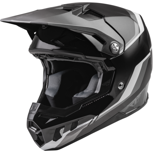FLY Formula CC Driver Black/Charcoal/White Helmet [Size:XS]