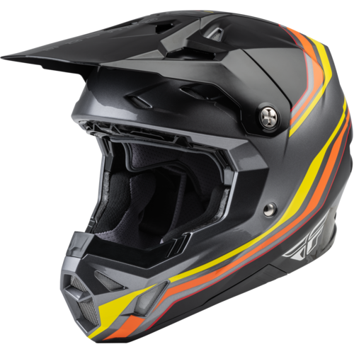 FLY Formula CP Special Edition Speeder Black/Yellow/Red Helmet [Size:XS]