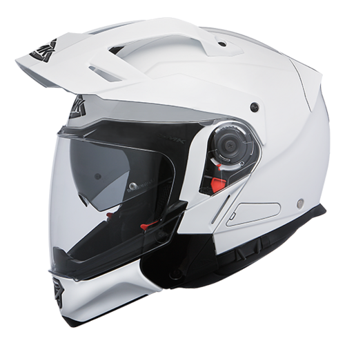 SMK Hybrid Evo White GL100 Helmet [Size:XS]