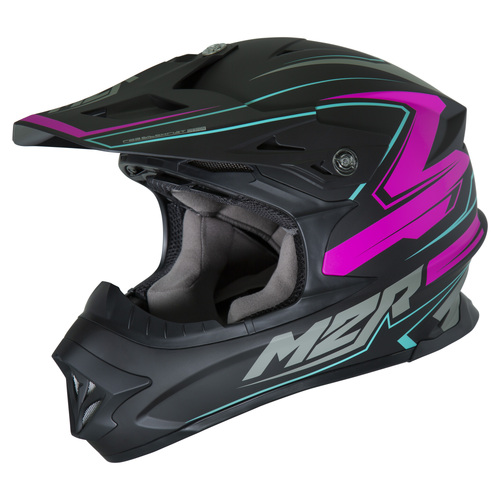 M2R EXO Rush PC-7F Matte Pink Helmet [Size:XS]