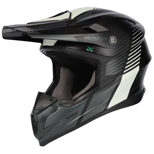 M2R X4.5 Spectrum PC-5F Matte Grey Helmet [Size:XS]