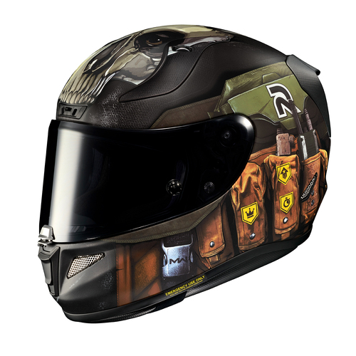 HJC RPHA 11 Ghost Call Of Duty MC-34SF Helmet [Size:XS]
