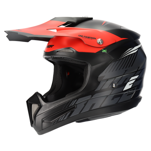 M2R X3 Origin PC-1F Matte Red Helmet [Size:XS]
