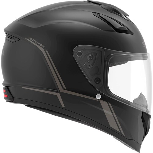 Sena Stryker Matte Black Helmet [Size:LG]