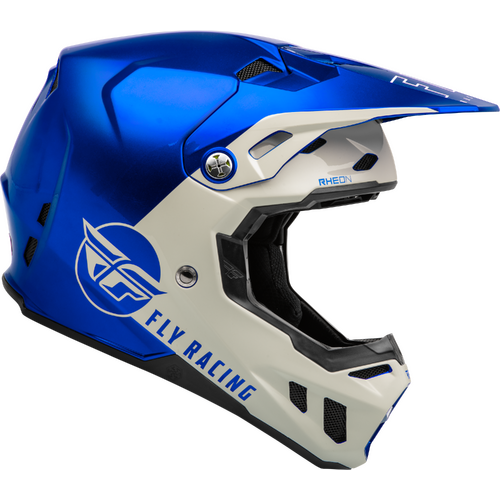 FLY 2023 Formula CC Centrum Metallic Blue/Light Grey Helmet [Size:XS]