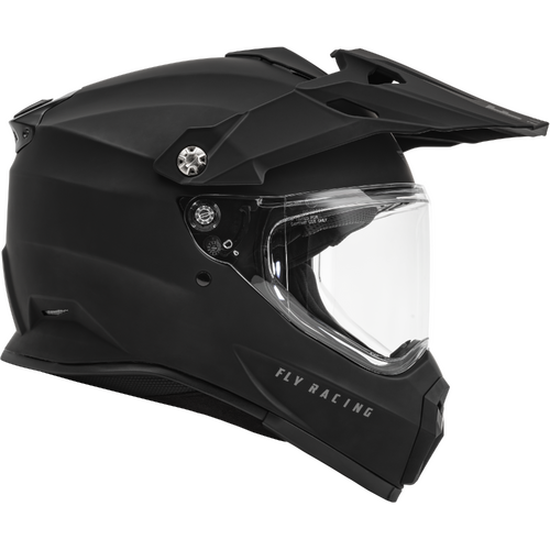 FLY 2023 Trekker Matte Black Helmet [Size:XS]